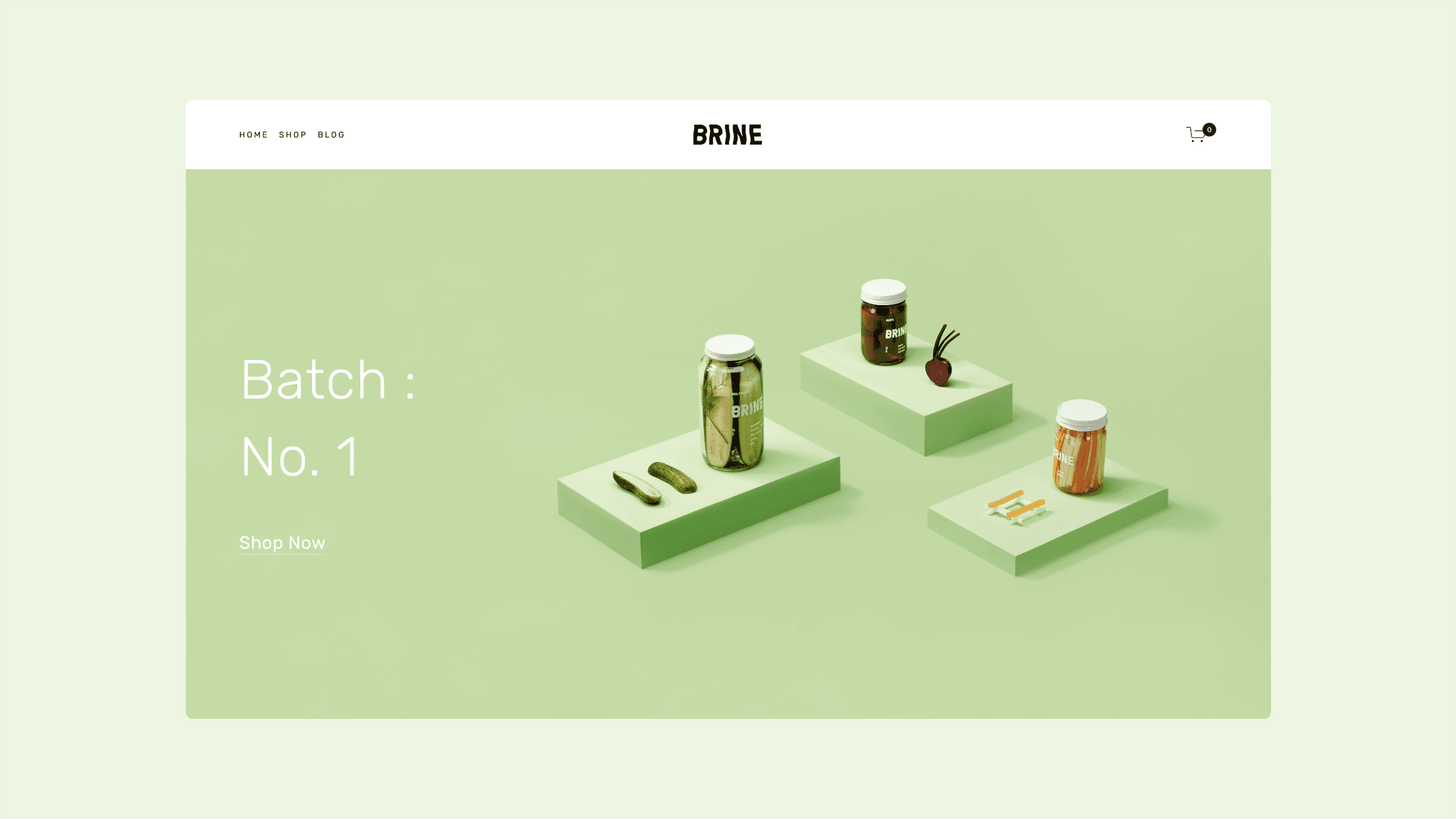 Squarespace 7.0 Brine Template