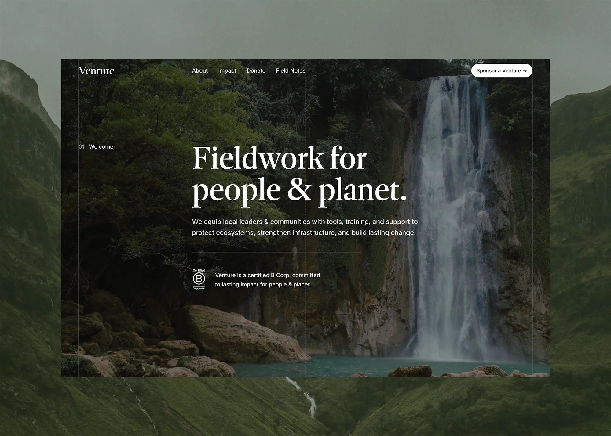 Social sharing image for Venture by Studio Mesa